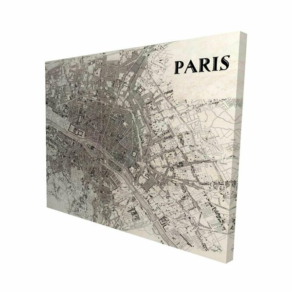 Fondo 16 x 20 in. Paris-Print on Canvas FO3337499